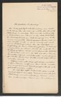 k.k. naturhistorisches Hofmuseum, Intendanzakten 1885-1896 (Hauer), Aktenzahl Z.217/1891, Seite 1